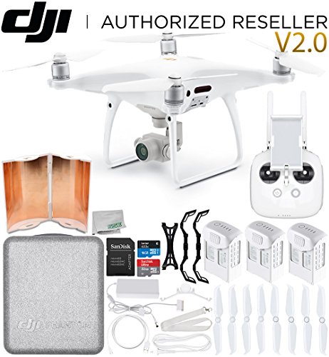 DJI Phantom 4 Pro V2.0/Version 2.0 Quadcopter Ultimate Flyer Bundle