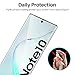 [3 Pack] L K Screen Protector for Samsung Galaxy Note 10, [Self Healing] [Full Coverage] HD Effect Flexible Film, Lifetime Replacement Warranty