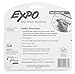 EXPO Magnetic Dry Erase Markers with Eraser, Chisel Tip, Assorted Colors, 4-Count