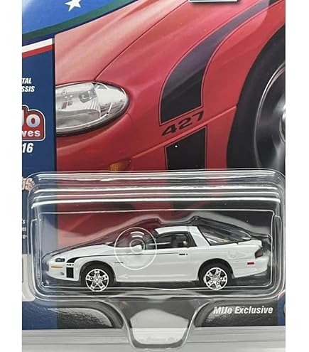 Amazon.com: 1969 Chevy Camaro ZLX Phase III Black with White