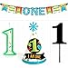 Monster Bash - 1st Birthday Boy or Girl Smash Cake Kit - High Chair Decorations