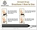 Mogul Fitness Strength Wrist Wraps Cross Training, fit Olympic Lifts, Weight Lifting Straps, Strength Training, Powerlifting (Donut Limited Edition)