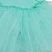 FEESHOW Girls' Gymnastic Camisole Leotard Ballet Dance Dress Tutu Skirt Ballerina Dancing Costumes Turquoise 5-6