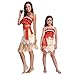 Princess Costume Women's Girl's Adventure Fancy Halloween Party Skirt
