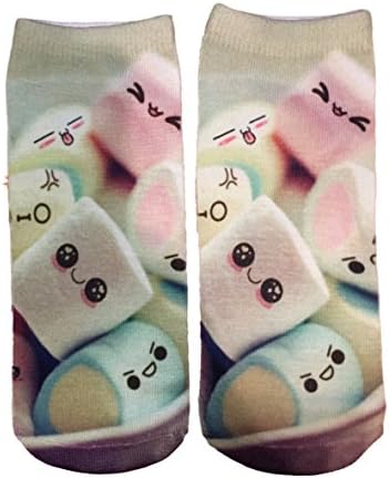 HARAJUKU Printed Socks MUNCHIES COLLECTION (Kawaii Jelly Foam)