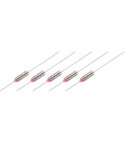 thumbnail image 2 of 20-Piece Thermal Fuse Lot - 216°C Cut-Off, 10A 250V, SF214E For Appliance Repair 2 of 14