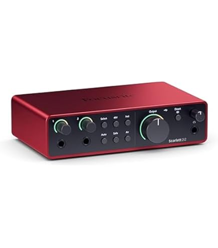 Amazon.com: Focusrite Scarlett 2i2 USB Audio Interface (3rd