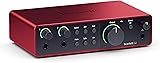 Focusrite Scarlett 2i2 4th Gen USB Interface with