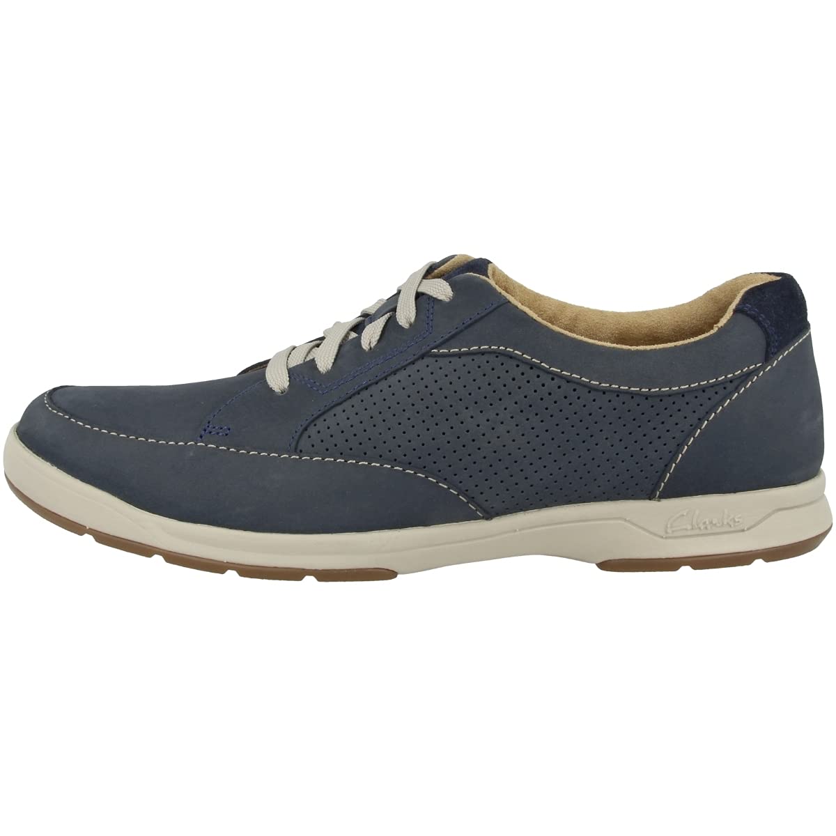 Clarks Men's Stafford Park5 Derby, Blue Navy Nubuck, 9 UK