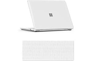 Se7enline Crystal Clear Case for 13-inch Microsoft Surface Laptop Copilot+ PC 2025 (Latest Model), Lightweight Hard Shell wit
