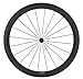Queen Bike Carbon Fiber Road Bike Wheels 50mm Clincher Wheelset 700c Racing Bike Wheel