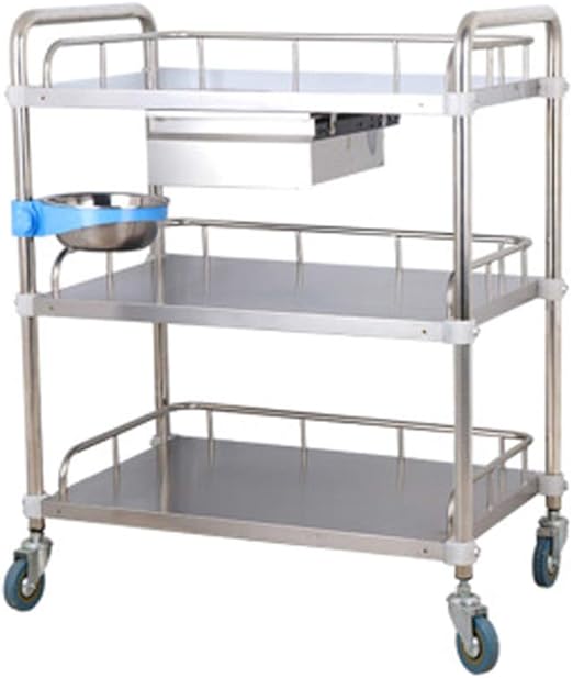 Amazon Com Hmhd 220lbs Utility Cart Medical Supplies Rack Medical