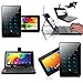 Indigi GSM Unlocked 4G LTE 7.0in Official Android Pie Pie TabletPC & DualSIM Smartphone (QuadCore 2GB RAM/16GB Storage + Google Play Store) (BLK)