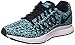 Nike Air Zoom Pegasus 32 Print Running Shoe - Womens Blue Lagoon/Green Glow/Black, 8.0
