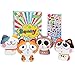 AOLIGE 4pcs Cat Squishies Party Favors Animals Toys Table Decorations for Kids