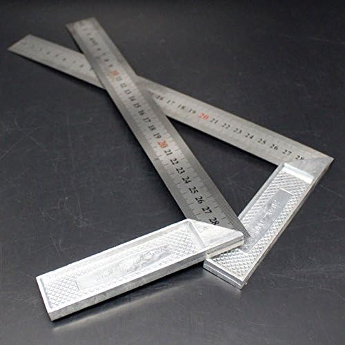 Stainless Steel Metal Rule metric & imperial 500mm long Engineers Ruler