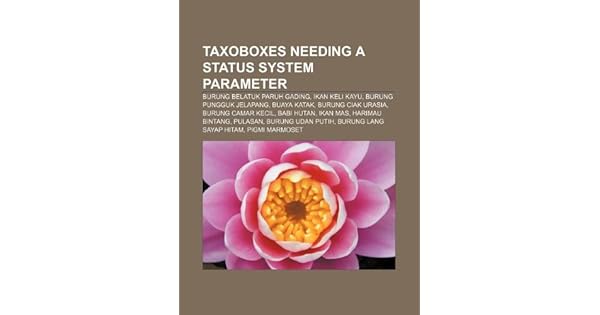 Taxoboxes Needing A Status System Parameter Burung Belatuk Paruh