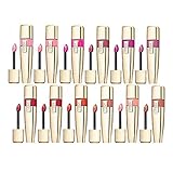 L'Oreal Paris Colour Caresse Wet Shine Lip Stain Set 12-Piece Complete Collection