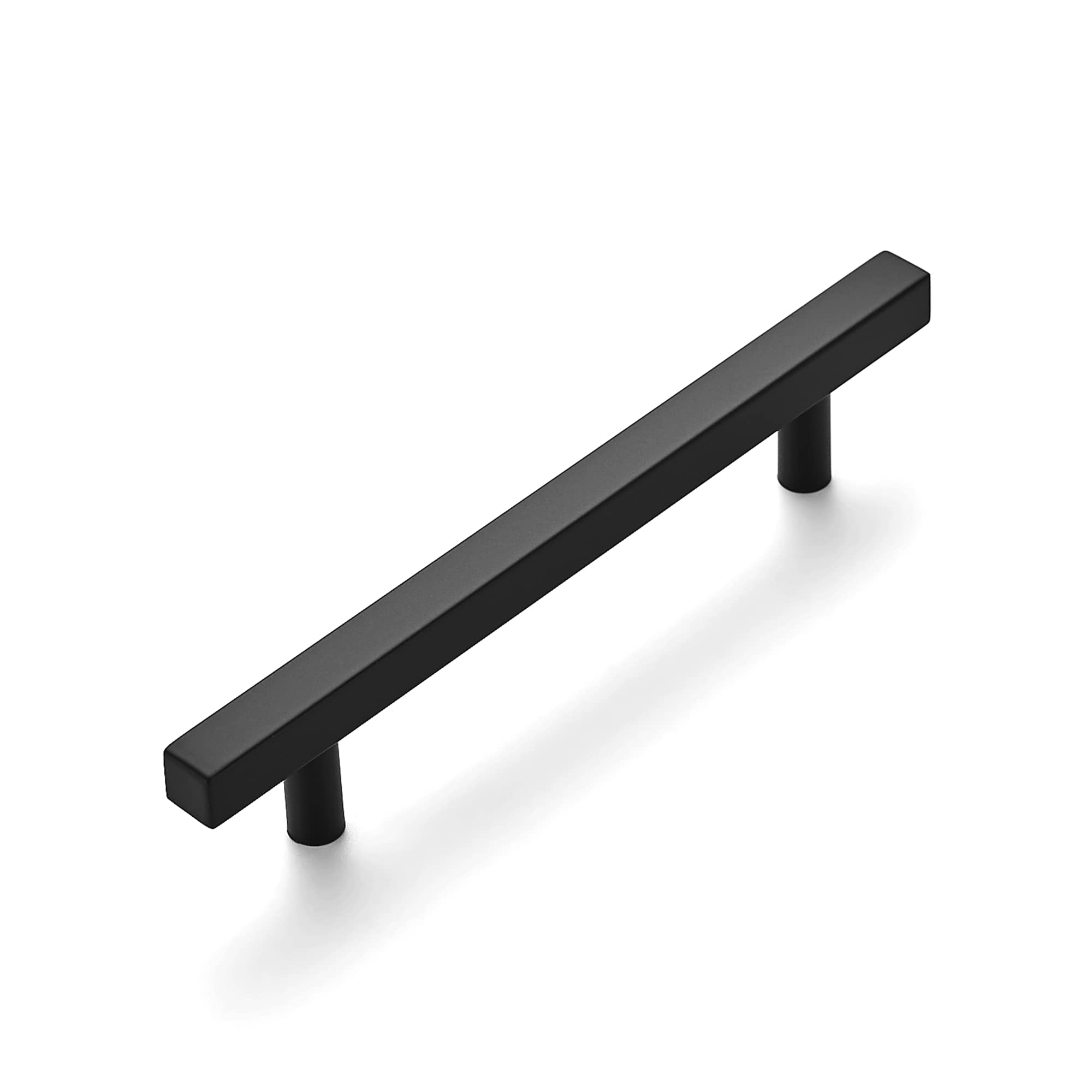 Photo 1 of Ravinte 1 Pack 7.38'' Square Cabinet Pulls Matte Black Stainless Steel Kitchen Drawer Pulls Cabinet Handles 7-3/8”Length,5” Hole Center