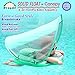 Preself 2020 Newest Baby Safety Solid Float with Stabilizer & UPF 50+ UV Sun Protection Canopy, Mambobaby Non-Inflatable Swim Ring, Infant Swimming Trainer…
