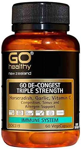 Go Healthy - Go De-Congest Triple Strength (30 Vege Capsules)