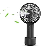 Portable Hand held Misting Fan, Small Personal USB