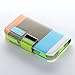 ATC Lumsing(TM) Hybrid Apple iPhone 4/4S Credit Card Hard Print Patterned Shell Smart Rerto Floral Leather Flip Wallet Case Stand with Silicone Core + Screen Protector & Stylus
