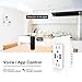 Smart Outlet Plug,Wifi USB Wall Outlet,Works With Alexa, Google Home & IFTTT,Receptacle with usb Ports,Duplex Receptacle Socket