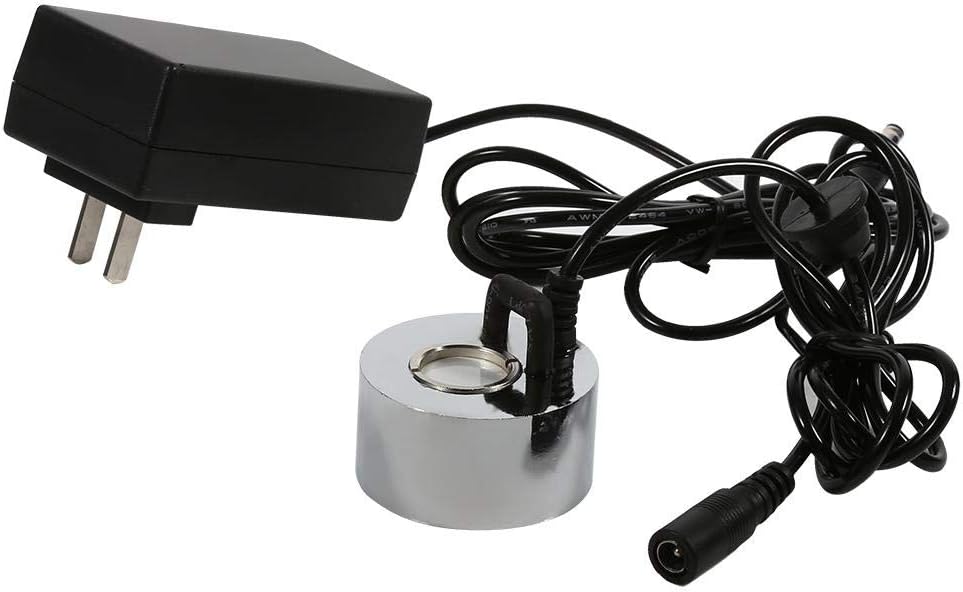 Liineparalle 24V Ultrasonic Mist Maker Fogger Water Fountain Pond Fog Machine Atomizer Atomizer Air Humidifier with Adapter (US Plug): Home & Kitchen