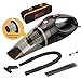 XOOL Car Vacuum,12V High Power Cord Car Vacuum Cleaner,Portable Handheld Car Vacuum Stronger Suction Use for Clean Dust,Crumbs, Carpet and Pet Hair with Stainless Steel HEPA Filter and Carrying Bag