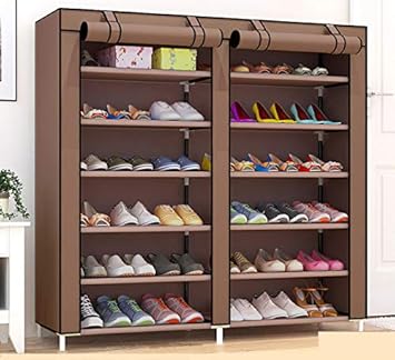 Amazon Co Jp メタルラック シューズラック 鋼管 靴箱 シューズ