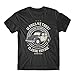 in Bugs We Trust T-Shirt Classic VW Bug Shirt 100% Cotton Premium Tee New Black (Small)