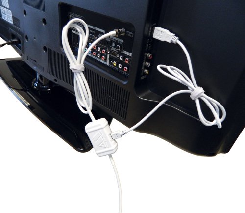 Winegard FL5500A FlatWave Amped Digital HD Indoor TV Antenna – Amplified, 4K & ATSC 3.0 Ready, High-VHF/UHF, 60 Mile Range, Dual Color, 6 ft Cable