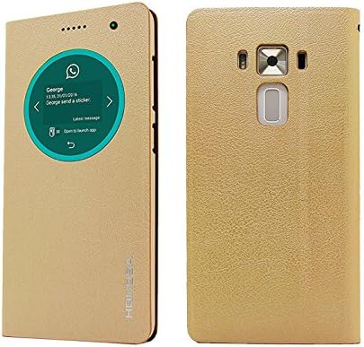 HOMOSA ZenFone 3 Deluxe ZS570KL View Cover (Golden)