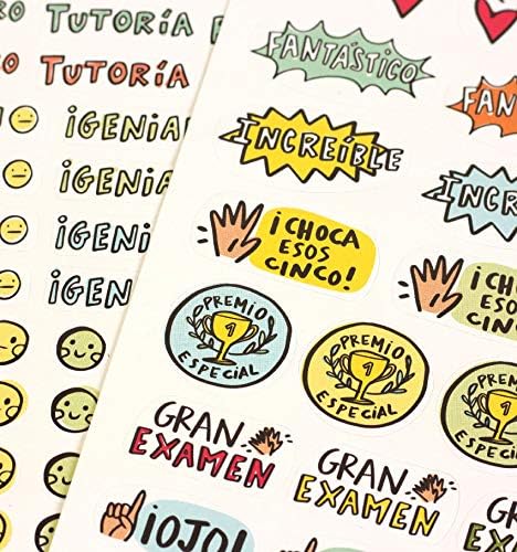 Teacher Diary Stickers, Blue - Image 5