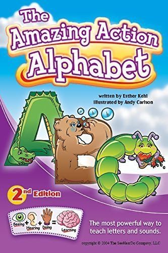 Amazing Action Alphabet Flip Chart-Teach Kids Letter Sounds Fast to Learn to Read Spiral-bound โ March 10, 2007