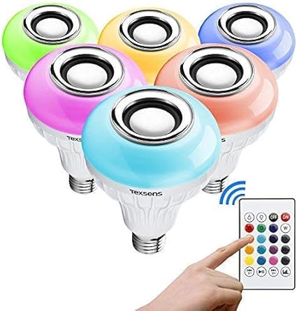 Texsens bluetooth music bulb app Clearance