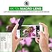 KobraTech 4K iPhone Camera Lens Kit - HD Wide Angle Phone Lens & Macro Cell Phone Lens for iPhone & Android - Includes Remote Shutter