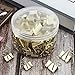 TecUnite 150 Pcs Binder Clips Assorted Sizes Gold Paper Clamps Clips Large Medium Small Office Supplies