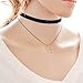 K&Q 9 PCS Classical Women Gothic Tattoo, Tassel, Black Velvet,Lace Fashion Choker Necklace- Length Adjustable