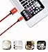 Frieso 4 Pack 6FT iPhone Lightning Charging Cable Cord Nylon Braided 8pin to USB Charge and Sync Cable for iPhone SE/6/6s/6 plus/6s plus,5c/5s/5,iPad Air/Mini,iPod Nano/Touch(Red)