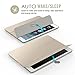 MoKo iPad Air Case - Slim Lightweight Smart-shell Stand Cover with Translucent Frosted Back Protector for Apple iPad Air 9.7
