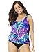 Swimsuits For All Women's Plus Size Side Tie Blouson Tankini Top
