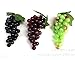 Lopkey 3 Pack- Artificial Plastic Fruit Grapes Cluster Home Office Decoration Green