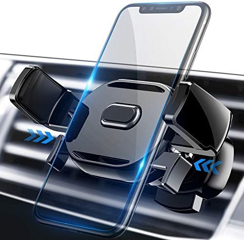 RAXFLY Cell Phone Holder for Car Vent - 360 Degree Rotation Super Stable Compatible iphone x 8/8Plus/7/7Plus/6s/6Plus/5S, Samsung Galaxy S5/S6/S7/S8, Google Nexus, LG and more