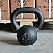 Kettlebell Kings Powder Coated Kettlebell Weights 5-90 LB | Workout Gym Equipment & Strength training sets for Women & Men | Durable Coating for Grip Strength, Rust Prevention