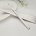MyLifeUNIT 9 Inch Flat Chopsticks, Stainless Steel Korean Chopsticks (5 Pairs Set)