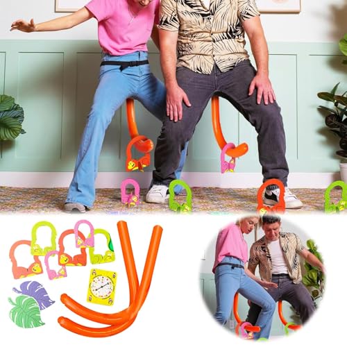 It'S Bananas!, Monkey Tail Game, Funny, Fun Party & Family Game For Kids, Kids, Teens & Adults, The Ultimate Family Game Night, Board Game 2 To 10 Players, Parties Family Game For Hen Do (A, A)