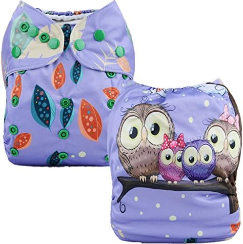 Cloth Diapers Positioned Digital Cloth Diaper Cover Babies Washable Happy Family Cloth Nappy Pocket P408 with 1 insert