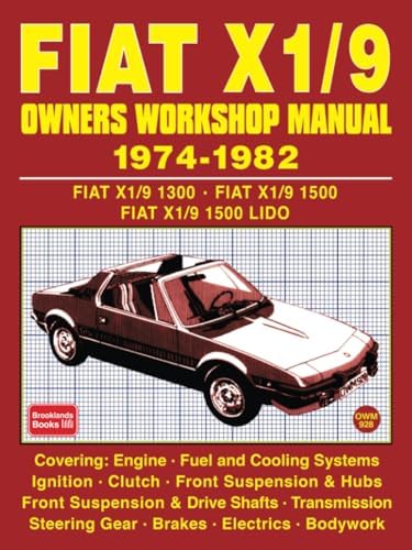 1957-1973 Fiat 500 - 500d - 500f - 500l Factory Workshop Manual